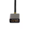 StarTech.com 30 cm HDMI į DisplayPort adapterio kabelis, aktyvus 4K 60Hz HDMI 2.0 į DP 1.2 keitiklis, HDR, maitinamas per USB magistralę, HDMI šaltinis į DisplayPort monitorių nešiojamiesiems / stacionariems kompiuteriams