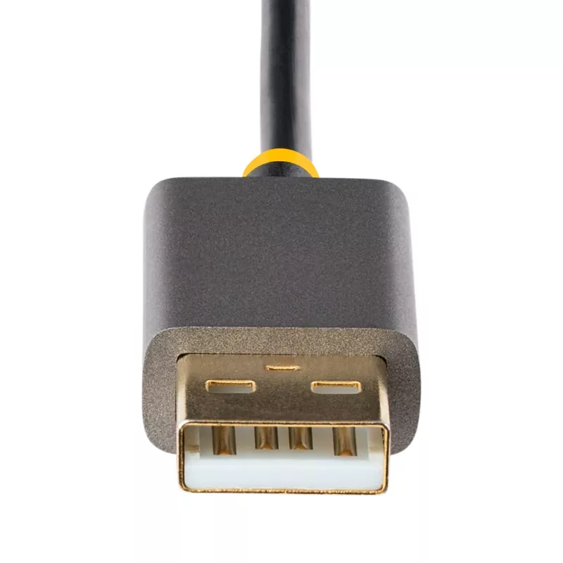StarTech.com 30 cm HDMI į DisplayPort adapterio kabelis, aktyvus 4K 60Hz HDMI 2.0 į DP 1.2 keitiklis, HDR, maitinamas per USB magistralę, HDMI šaltinis į DisplayPort monitorių nešiojamiesiems / stacionariems kompiuteriams