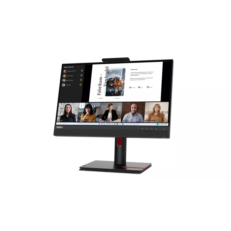 Lenovo ThinkCentre TIO-22 Gen5 Monitorius, 54,6 cm (21,5 colio), 1920 x 1080 pikselių, Full HD, LED, 6 ms, juoda