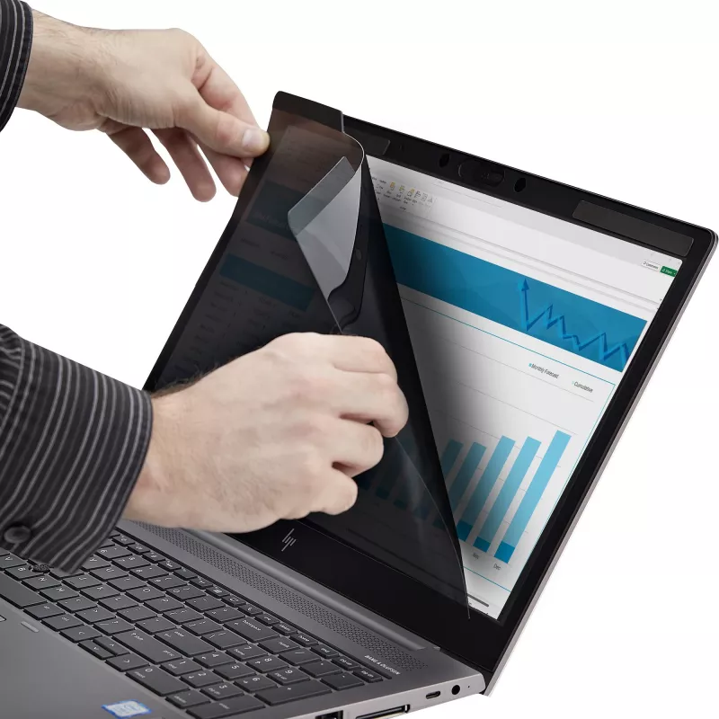 StarTech.com Magnetic Privacy Screen For 13.3-Inch 16:9 Laptop, Reversible Filter, Computer Screen Protector, View Angle 60 deg (+/- 30 deg), TAA Blue Light Shield