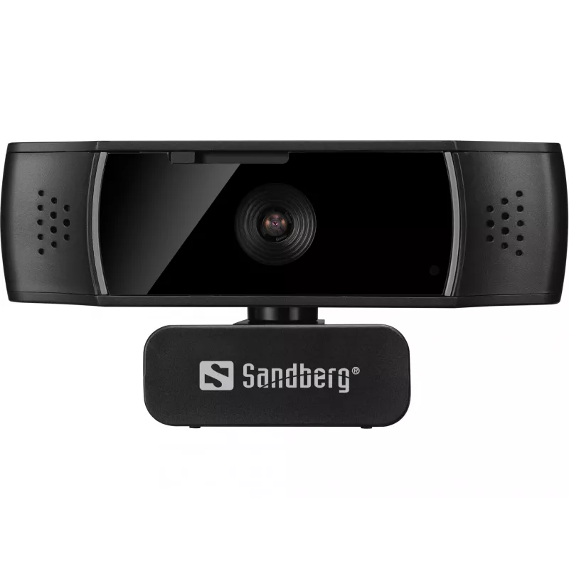 Sandberg USB internetinė kamera Autofocus DualMic, 2,07 MP, 1920 x 1080 pikselių, Full HD, 30 kadrų/s, 70°, 70°