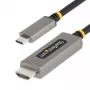 StarTech.com 2 m USB-C į HDMI adapterio kabelis, 8K 60Hz, 4K 144Hz, HDR10, USB Type-C į HDMI 2.1 vaizdo keitiklio kabelis, suderinamas su USB-C DP Alt Mode/USB4/Thunderbolt 3/4 – USB-C nešiojamojo kompiuterio prie HDMI monitoriaus