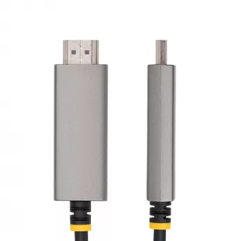 StarTech.com 2 m USB-C į HDMI adapterio kabelis, 8K 60Hz, 4K 144Hz, HDR10, USB Type-C į HDMI 2.1 vaizdo keitiklio kabelis, suderinamas su USB-C DP Alt Mode/USB4/Thunderbolt 3/4 – USB-C nešiojamojo kompiuterio prie HDMI monitoriaus