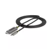 StarTech.com 2 m USB-C į HDMI adapterio kabelis, 8K 60Hz, 4K 144Hz, HDR10, USB Type-C į HDMI 2.1 vaizdo keitiklio kabelis, suderinamas su USB-C DP Alt Mode/USB4/Thunderbolt 3/4 – USB-C nešiojamojo kompiuterio prie HDMI monitoriaus
