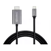 Sandberg USB-C į HDMI kabelis 2 m, 2 m, USB Type-C, HDMI, vyriškas, vyriškas, tiesus