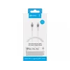 Sandberg USB-C PD to Lightning MFI 1M PRO, 1 m, Lightning, USB C, Vyriška, Vyriška, Balta