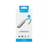 Sandberg USB-C dokas HDMI+3xUSB+PD 100W, Laidinis, USB 3.2 Gen 1 (3.1 Gen 1) Type-C, 100 W, Pilka, 4K Ultra HD, Aliuminis