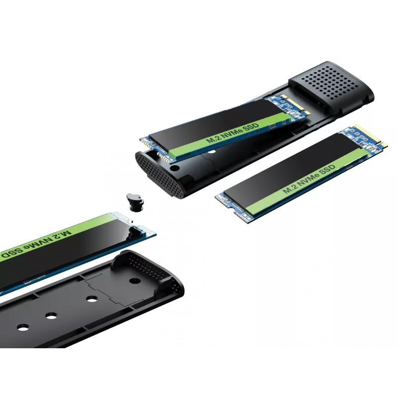 Sandberg USB 3.2 dėklas M.2+NVMe SSD
