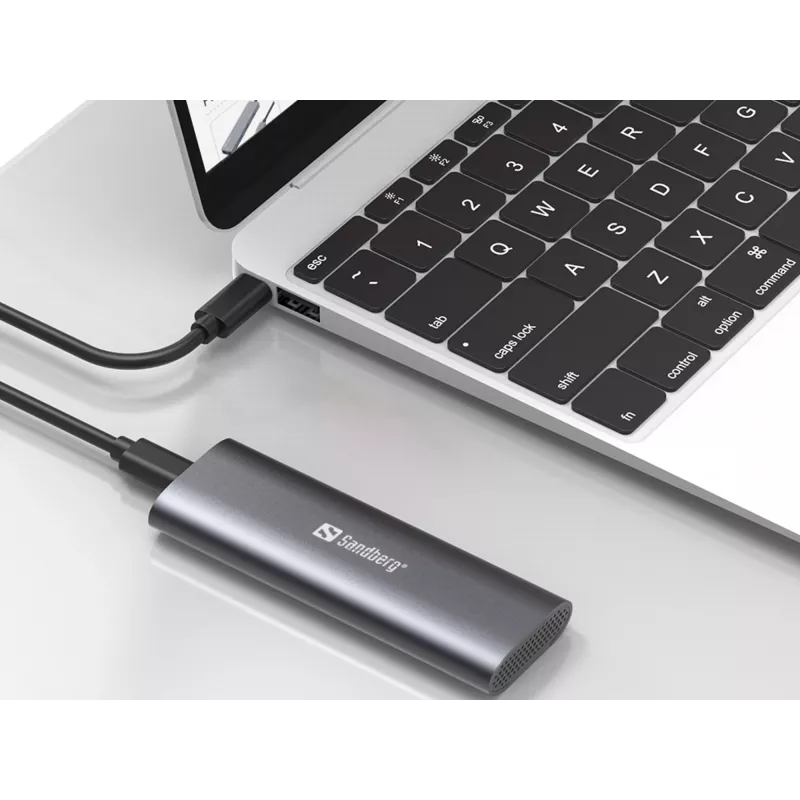 Sandberg USB 3.2 dėklas M.2+NVMe SSD