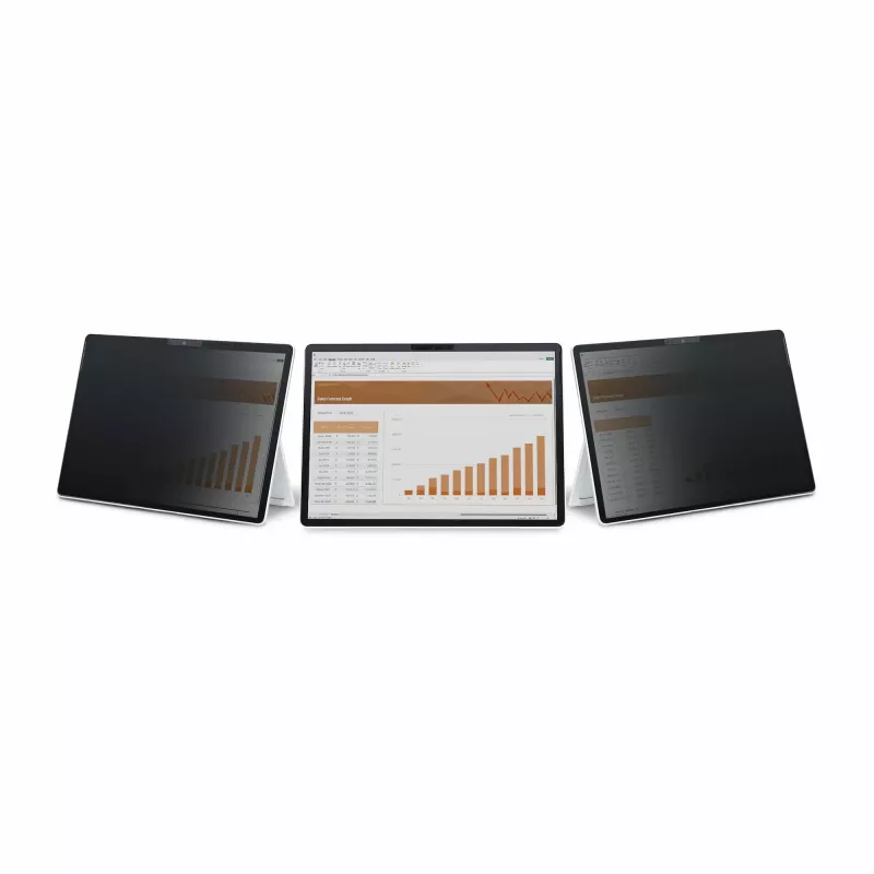 StarTech.com 4 krypčių privatumo ekranas 13 colių Surface Pro 8/9/X nešiojamajam kompiuteriui, vertikalios/gulsčios orientacijos, palaiko lietimą, +/- 30° matymo kampas, blokuoja iki 51 % mėlynos šviesos, anti-atspindžio danga