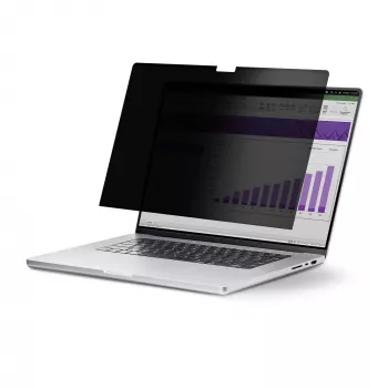 StarTech.com 14 colių MacBook Pro 21/23 nešiojamojo kompiuterio privatumo ekranas, nuimamas ir apverčiamas apsaugos nuo blizgesio privatumo filtras, magnetinis nešiojamojo kompiuterio ekrano apsauga su 51 % mėlynos šviesos mažinimu