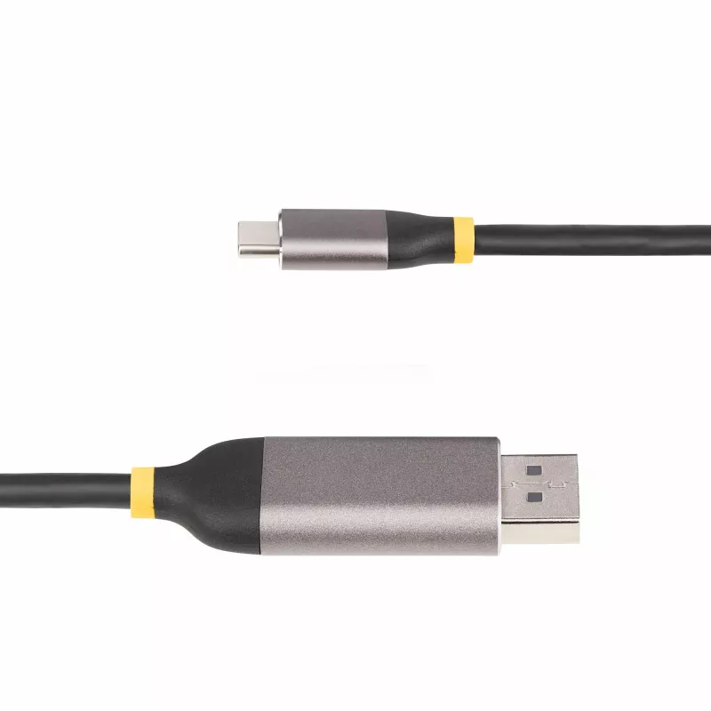 StarTech.com 10 pėdų (3 m) USB-C į DisplayPort adapterio laidas, 8K 60 Hz, 4K 144 Hz, HDR, USB Type-C į DP 1.4 vaizdo keitiklio laidas, suderinamas su USB4/Thunderbolt 3/4