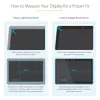 StarTech.com 14 colių nešiojamojo kompiuterio privatumo ekranas – anti-glare privatumo filtras plačiaekraniams (16:9) ekranams – nešiojamojo kompiuterio monitoriaus ekrano apsauga su 51 % mėlynos šviesos mažinimu – reversinės matinės/blizgios pusės