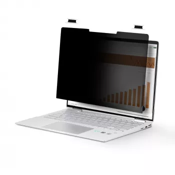 StarTech.com 14 colių 16:10 apverčiamas privatumo ekranas su lietimu, neakinantis privatumo filtras, nešiojamojo kompiuterio monitoriaus ekrano apsauga, mažinanti mėlyną šviesą 51 %