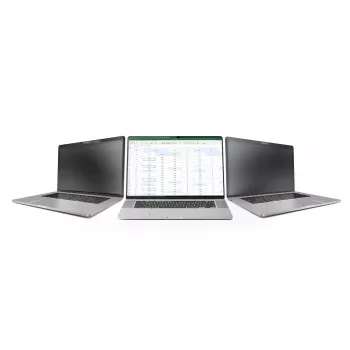 StarTech.com 14 colių MacBook Pro 21/23 nešiojamojo kompiuterio privatumo ekranas, akinimą mažinantis privatumo filtras su 51 % mėlynos šviesos mažinimu, monitoriaus ekrano apsauga su +/- 30° žiūrėjimo kampu, grįžtamos matinės/blizgios pusės