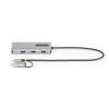 StarTech.com USB-C daugiafunkcis adapteris su prijungtu USB-C į USB-A keitikliu, du HDMI (4K30Hz/1080p60Hz), 3x USB-A 5Gbps, mini kelionių dokas, nešiojamojo kompiuterio prijungimo stotelė, 1,3 pėdos / 40 cm laidas