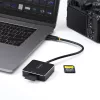 StarTech.com 1B-USB-C-SDE-ADAPTER kortelių skaitytuvas USB 3.2 Gen 2 (3.1 Gen 2) Type-C juodas