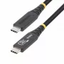 StarTech.com 1m (3,3 pėd.) USB4 laidas, USB-IF sertifikuotas USB-C laidas, 40 Gbps, 240 W maitinimo tiekimas PD 3.1 EPR, 8K 60 Hz, USB-C duomenų perdavimo laidas/viela, suderinamas su Thunderbolt/USB 3.2 prievadais