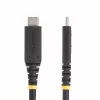 StarTech.com 1m (3,3 pėd.) USB4 laidas, USB-IF sertifikuotas USB-C laidas, 40 Gbps, 240 W maitinimo tiekimas PD 3.1 EPR, 8K 60 Hz, USB-C duomenų perdavimo laidas/viela, suderinamas su Thunderbolt/USB 3.2 prievadais