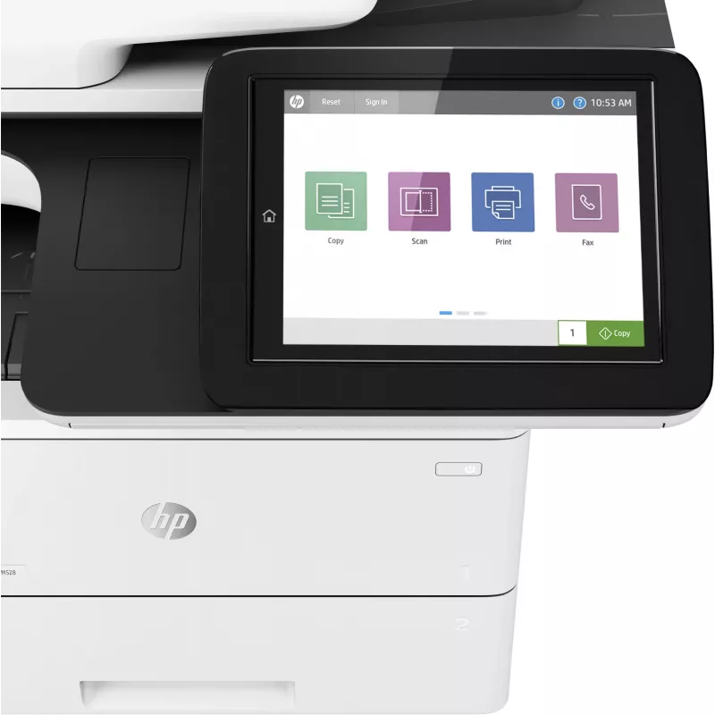 HP LaserJet Enterprise MFP M528dn, lazerinis, vienspalvis spausdinimas, 1200 x 1200 DPI, A4, tiesioginis spausdinimas, juoda, balta