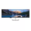 DELL UltraSharp U4924DW kompiuterio monitorius 124,5 cm (49 colių) 5120 x 1440 pikselių 5K Ultra HD LCD juodas, sidabrinis
