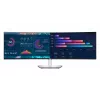 DELL UltraSharp U4924DW kompiuterio monitorius 124,5 cm (49 colių) 5120 x 1440 pikselių 5K Ultra HD LCD juodas, sidabrinis