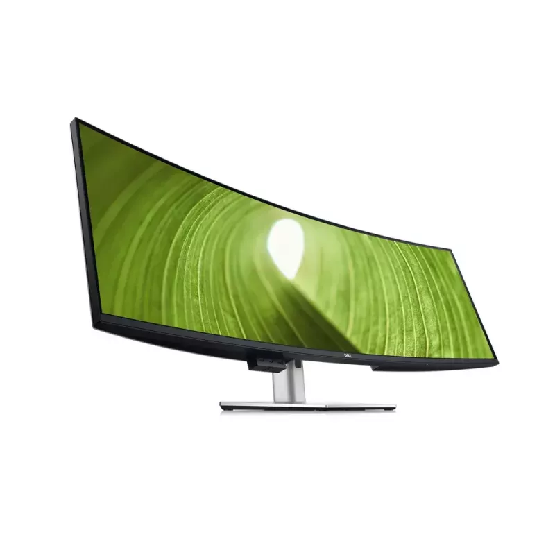 DELL UltraSharp U4924DW kompiuterio monitorius 124,5 cm (49 colių) 5120 x 1440 pikselių 5K Ultra HD LCD juodas, sidabrinis