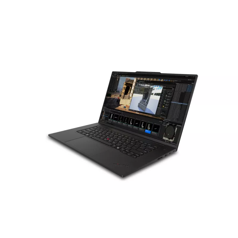 Lenovo ThinkPad P1 Gen 7 Intel Core Ultra 7 165H mobili darbo stotis 40,6 cm (16 colių) WQXGA 32 GB LPDDR5x-SDRAM 1 TB SSD NVIDIA GeForce RTX 4060 Wi-Fi 7 (802.11be) Windows 11 Pro anglų juoda