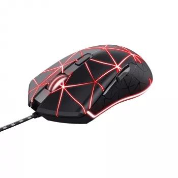 „Trust GXT 133 Locx“ pelė Žaidimų Dešiniarankiams USB Type-A Optinė 4000 DPI