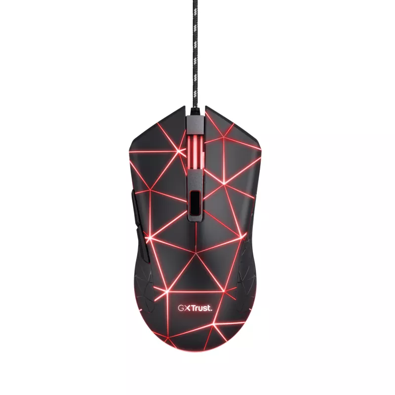 „Trust GXT 133 Locx“ pelė Žaidimų Dešiniarankiams USB Type-A Optinė 4000 DPI