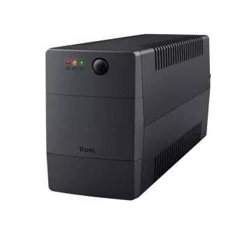 Trust Paxxon nepertraukiamo maitinimo šaltinis (UPS) 0,8 kVA 480 W 2 kintamosios srovės lizdai (-ų)