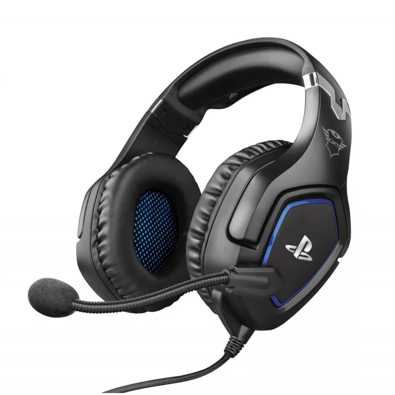 Trust GXT 488 Forze PS4 ausinės laidinės ant galvos juostos žaidimams juodos