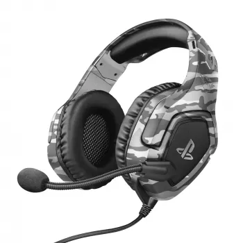 Trust GXT 488 Forze PS4 ausinės laidinės su galvos lankeliu žaidimams juodos, pilkos