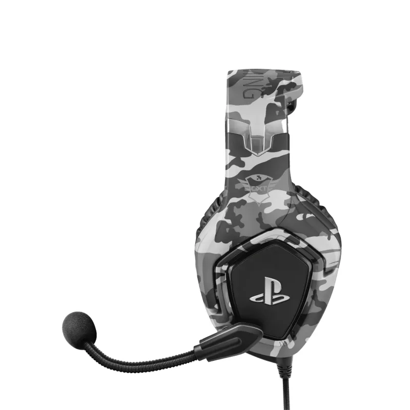 Trust GXT 488 Forze PS4 ausinės laidinės su galvos lankeliu žaidimams juodos, pilkos