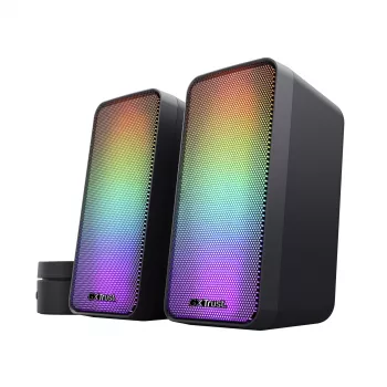 Trust GXT 611 Wezz garsiakalbių rinkinys 6 W PC/nešiojamasis kompiuteris juoda 2.0 kanalai 3 W
