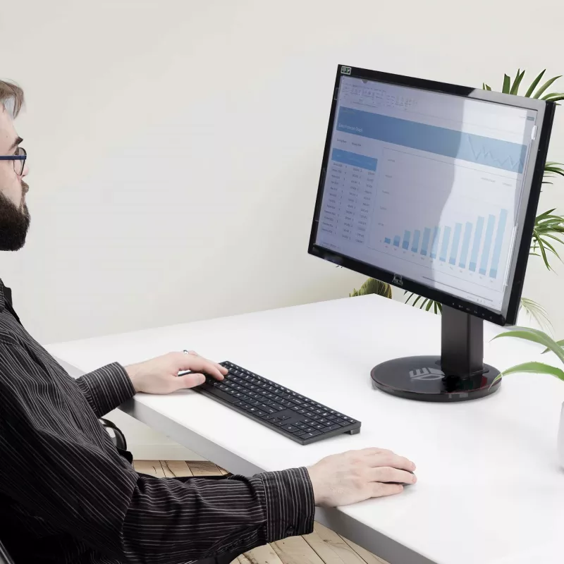 StarTech.com 24 inch 16:9 Anti-Blue Light filtras, mėlynos šviesos ekrano filtras 24 inch kompiuterio monitoriui, mažina akių įtampą, dvigubos tvirtinimo galimybės, atitinka TAA