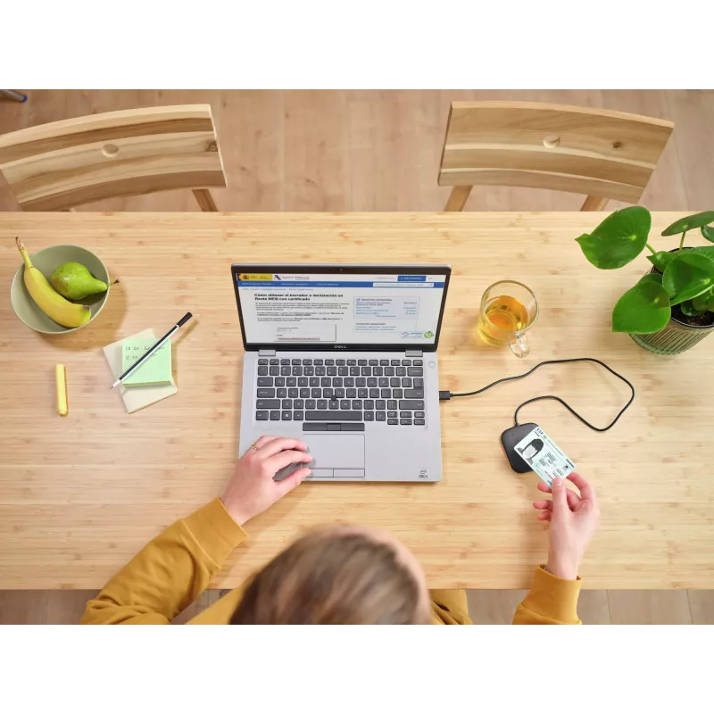 Trust Ceto išmaniųjų kortelių skaitytuvas Vidaus USB USB 2.0 Juoda