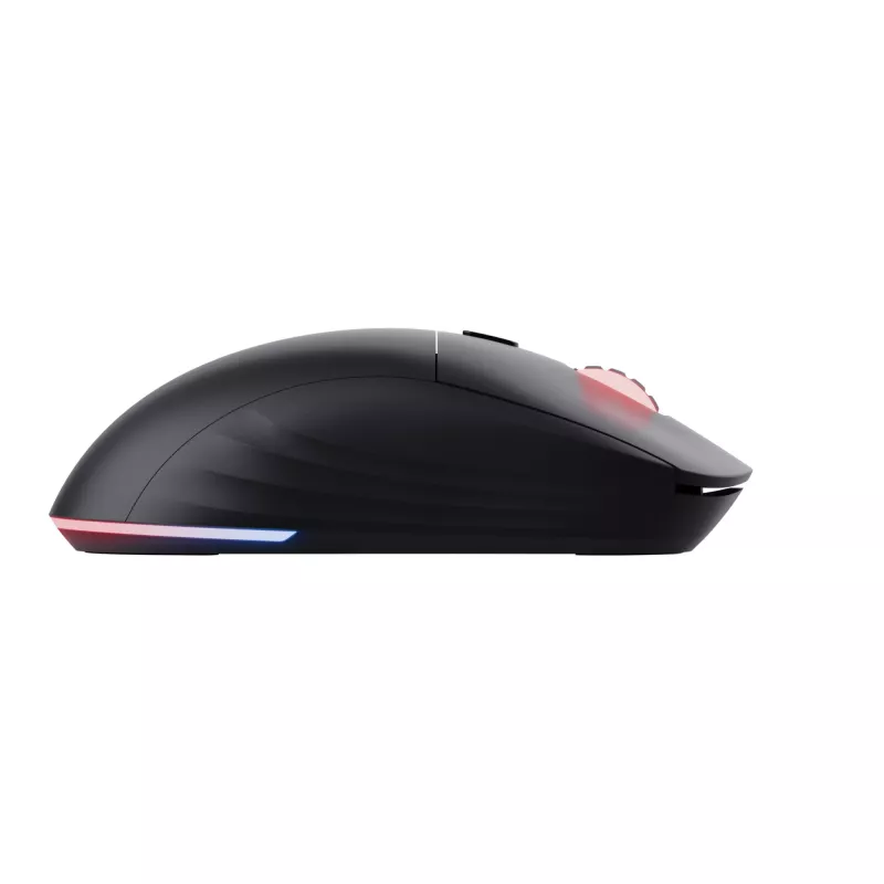 „Trust GXT 927 Redex+“ pelė, žaidimų, dešiniarankiams, RF belaidė + USB A tipo, lazerinė, 25600 DPI