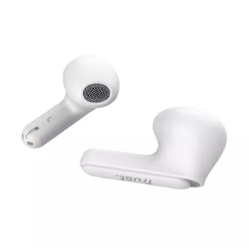 Trust Yavi ausinės True Wireless Stereo (TWS) į ausis įdedamos skambučiams/muzikai USB Type-C Bluetooth balta