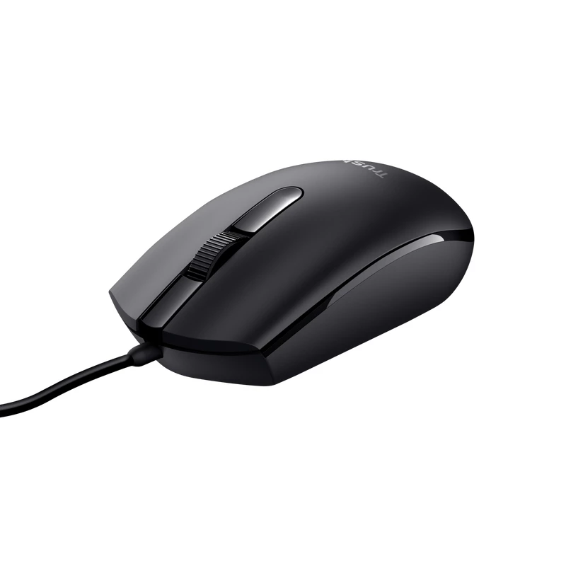 Trust TM-101 pelė, skirta namams, abiem rankoms tinkama, USB Type-A, optinė, 1200 DPI