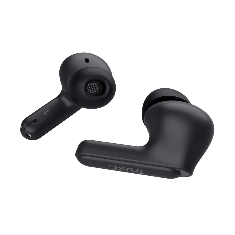 Trust Yavi ausinės True Wireless Stereo (TWS) į ausis įdedamos skambučiams / muzikai USB Type-C Bluetooth juodos