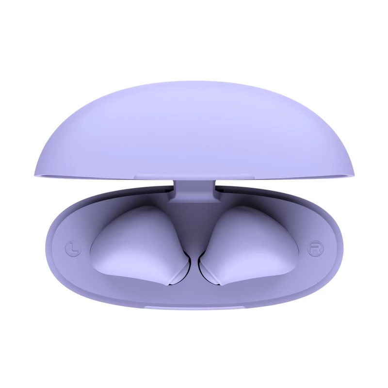 Trust Yavi ausinės True Wireless Stereo (TWS) į ausis įdedamos skambučiams / muzikai USB Type-C Bluetooth violetinės
