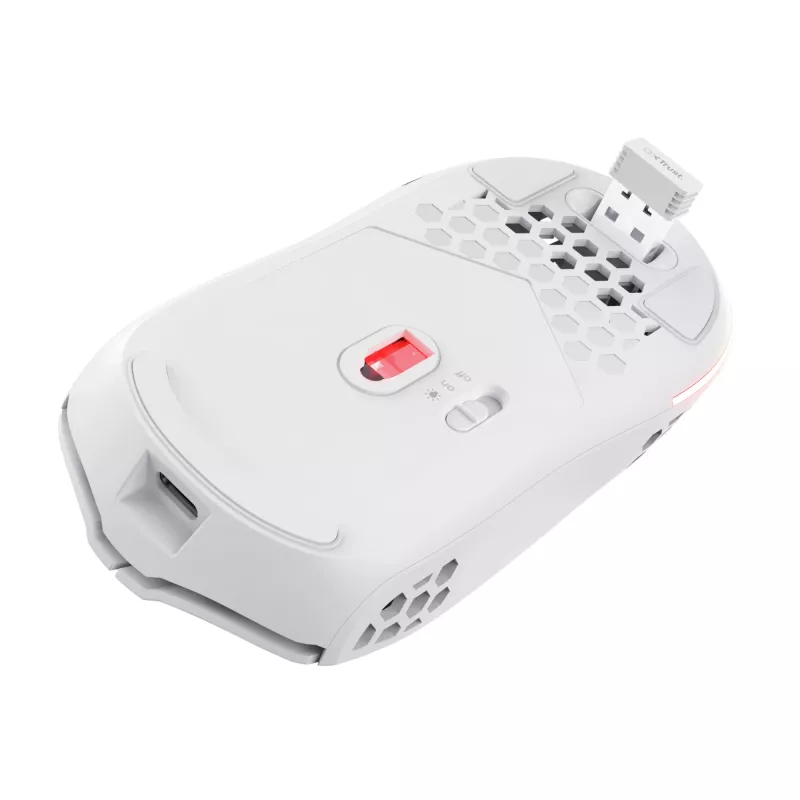 Trust GXT 929 Helox pelė Skirta žaidimams Dešiniarankiams RF belaidė Optinė 4800 DPI