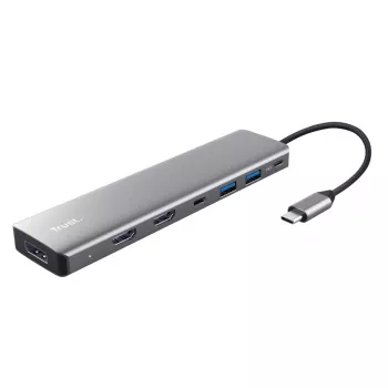 Trust 25661 sąsajos šakotuvas USB Type-C aliuminio