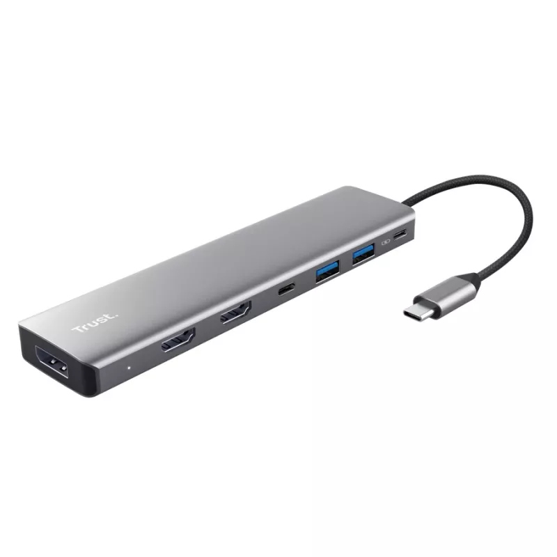 Trust 25661 sąsajos šakotuvas USB Type-C aliuminio