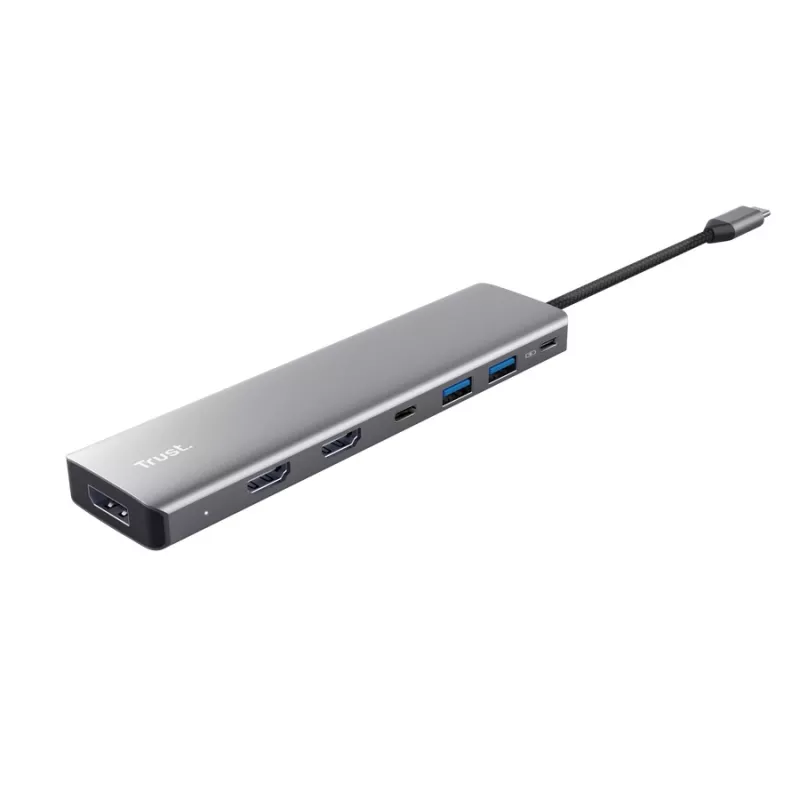 Trust 25661 sąsajos šakotuvas USB Type-C aliuminio