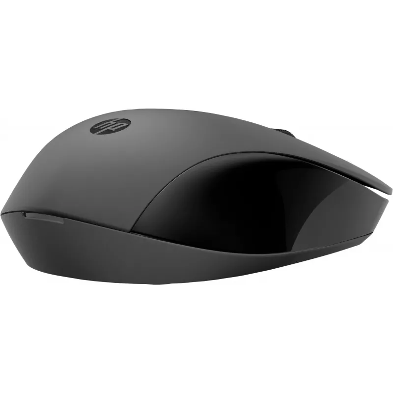 HP 150 belaidė pelė, abiem rankoms tinkama, optinė, RF belaidė, 1600 DPI, juoda