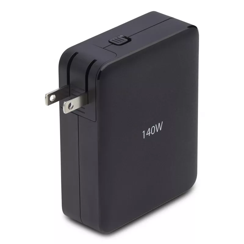 StarTech.com 140W USB-C sieninis įkroviklis, 3x USB-C/1x USB-A, PD 3.1 tarptautinis GaN maitinimo adapteris, skirtas MacBook / Dell XPS / Inspiron