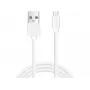 Sandberg MicroUSB sinchronizavimo ir įkrovimo laidas 1 m SAVER, 1 m, Micro-USB A, USB A, Balta