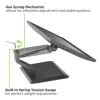 Techly ICA-LCD 35TS monitoriaus laikiklis / stovas 81,3 cm (32 colių) Stalinis Juodas
